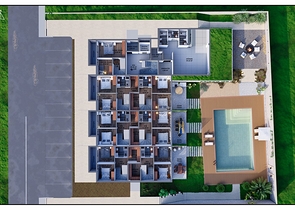 An investment project in the Guzelyurt - Antalya microdistrict 