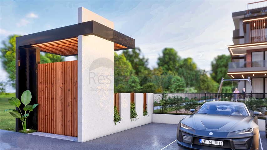 An investment project in the Guzelyurt - Antalya microdistrict 