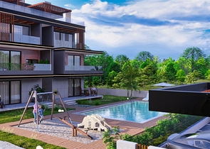 An investment project in the Guzelyurt - Antalya microdistrict 