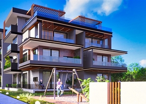 An investment project in the Guzelyurt - Antalya microdistrict 