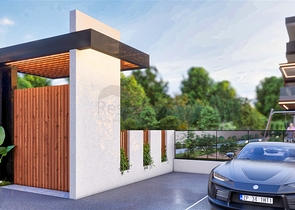 An investment project in the Guzelyurt - Antalya microdistrict 