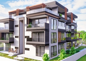 An investment project in the Guzelyurt - Antalya microdistrict 