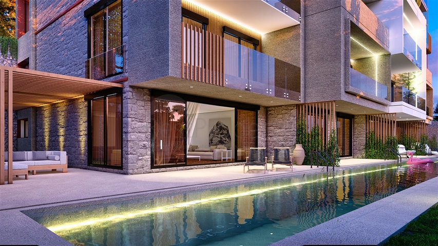 An investment project in the Guzelyurt - Antalya microdistrict 