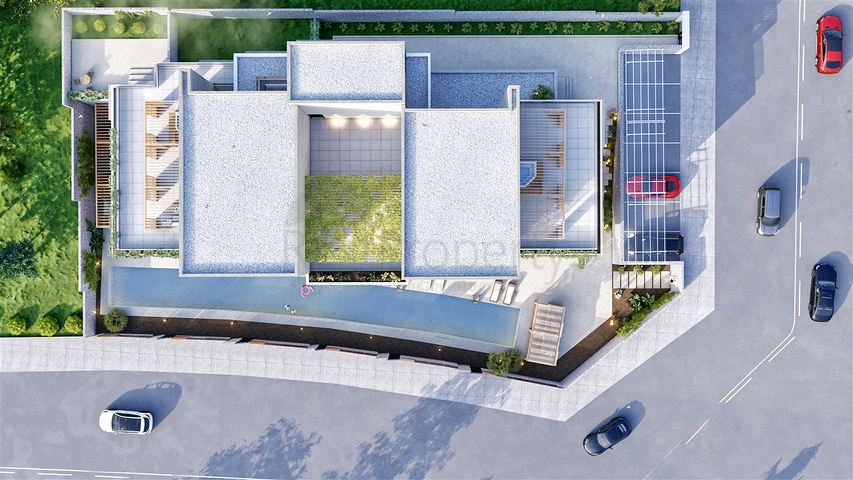 An investment project in the Guzelyurt - Antalya microdistrict 