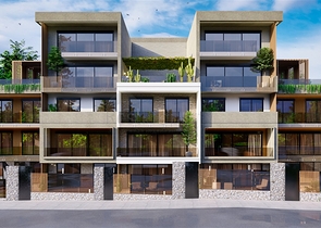An investment project in the Guzelyurt - Antalya microdistrict 