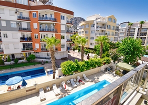 A 2+1 apartment in the Persimmon - Antalya neighborhood 