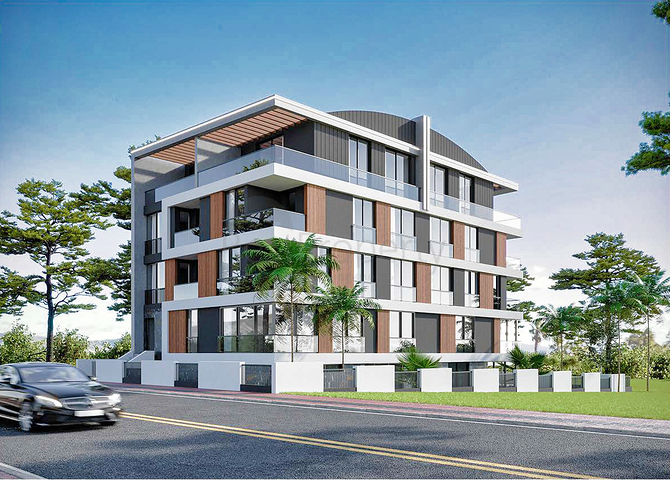 Exclusive project in the Gursu - Antalya neighborhood 