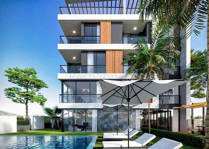 Exclusive project in the Gursu - Antalya neighborhood 