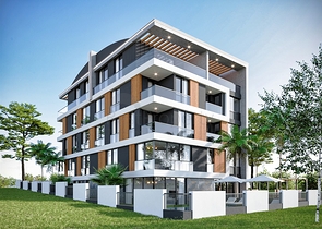 Exclusive project in the Gursu - Antalya neighborhood 