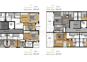 Exclusive project in the Gursu - Antalya neighborhood 