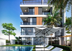 Exclusive project in the Gursu - Antalya neighborhood 