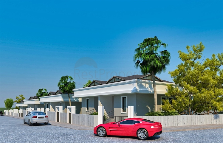 Villas in a 3+1 complex in the Kemer - Antalya area 