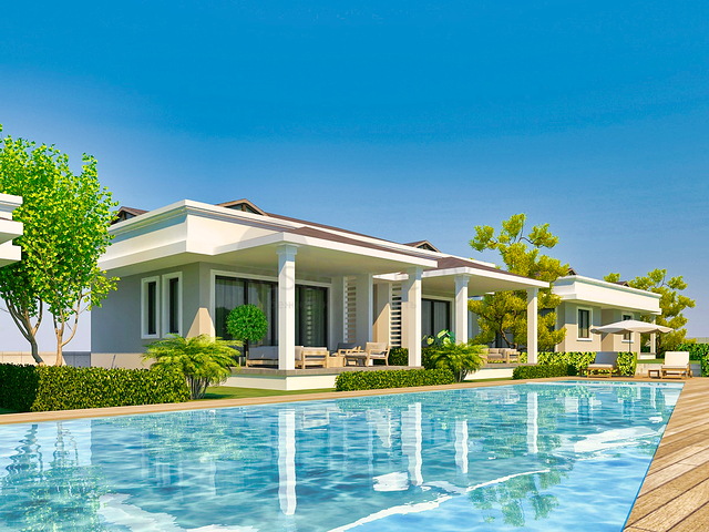 Villas in a 3+1 complex in the Kemer - Antalya area 