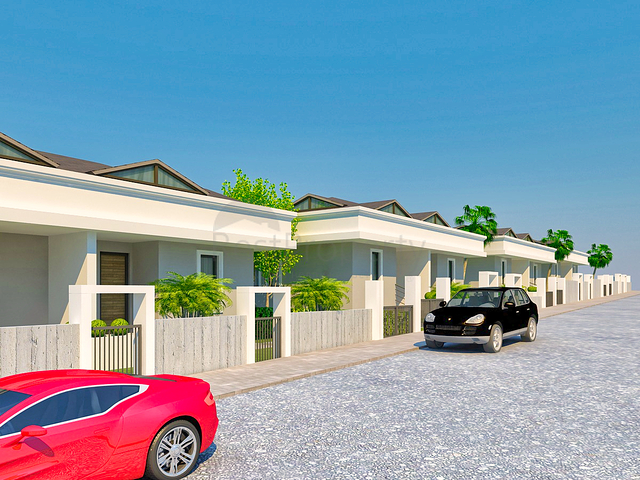 Villas in a 3+1 complex in the Kemer - Antalya area 