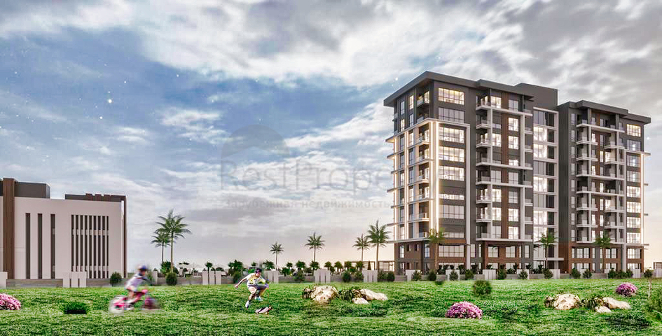 Investment project in Altynova - Antalya microdistrict 