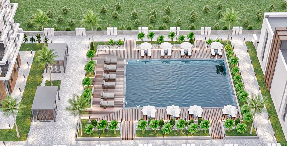 Investment project in Altynova - Antalya microdistrict 