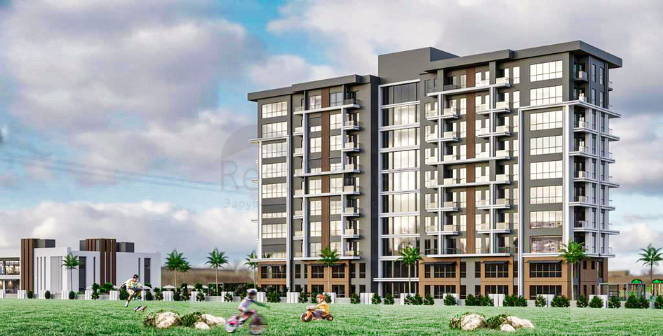 Investment project in Altynova - Antalya microdistrict 