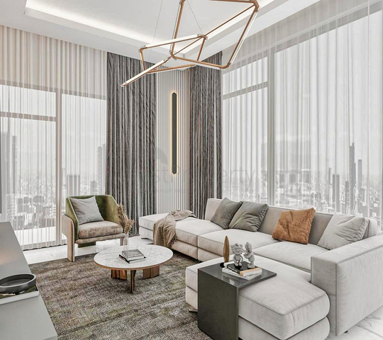 Investment project in Altynova - Antalya microdistrict 