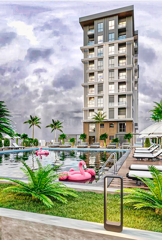 Investment project in Altynova - Antalya microdistrict 