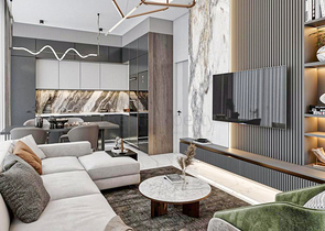 Investment project in Altynova - Antalya microdistrict 