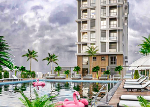 Investment project in Altynova - Antalya microdistrict 