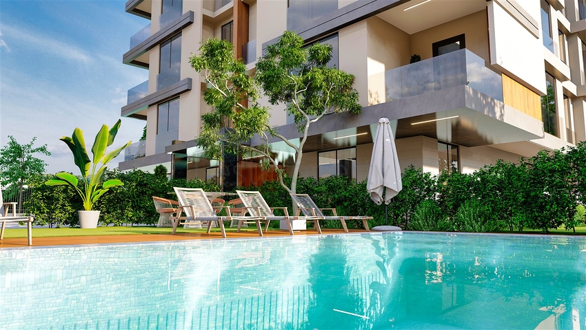 2+1 and 4+2 apartments in the Liman - Antalya neighborhood 