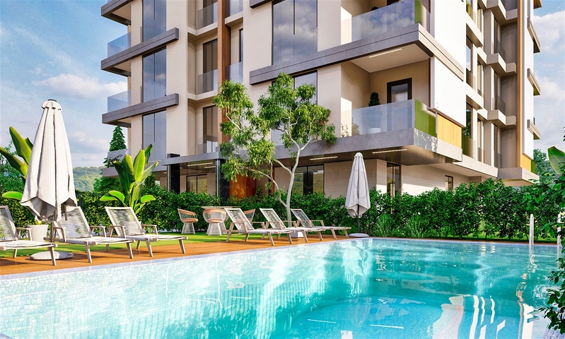 2+1 and 4+2 apartments in the Liman - Antalya neighborhood 