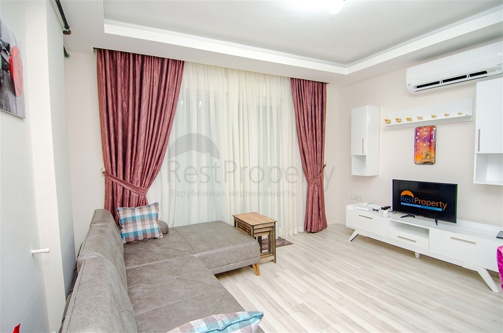 1+1 apartment in Sarysu - Antalya neighborhood 