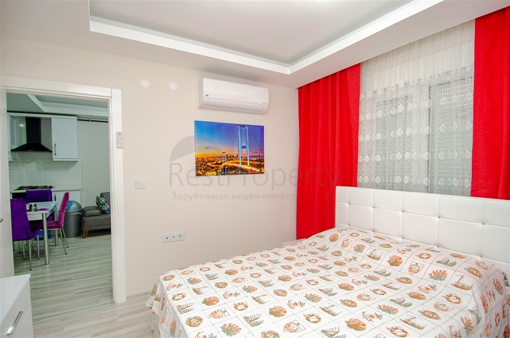 1+1 apartment in Sarysu - Antalya neighborhood 