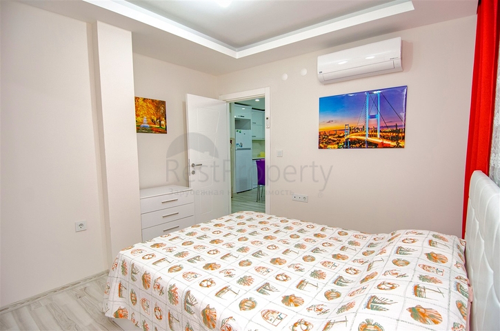 1+1 apartment in Sarysu - Antalya neighborhood 