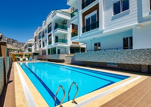 1+1 apartment in Sarysu -Antalya neighborhood 
