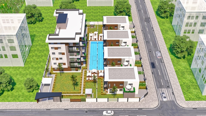 Investment project in the Altyntas - Antalya area 