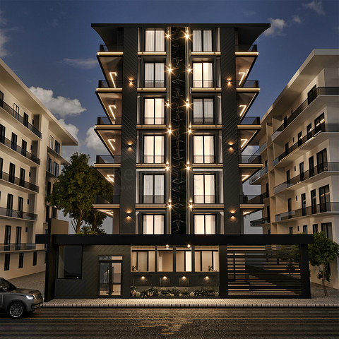 Investment project in the Genchlik - Antalya microdistrict 