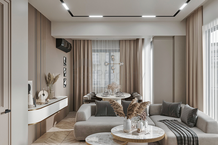 Investment project in the Genchlik - Antalya microdistrict 