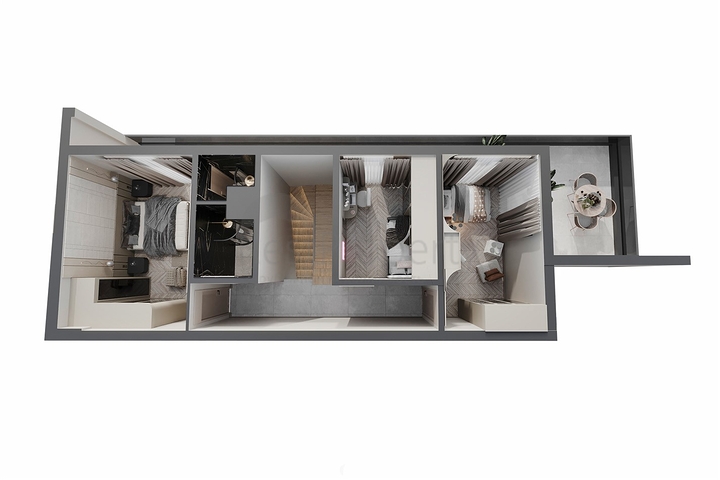 Investment project in the Genchlik - Antalya microdistrict 