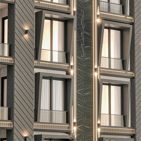 Investment project in the Genchlik - Antalya microdistrict 