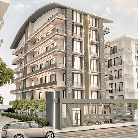 Investment project in the Genchlik - Antalya microdistrict 