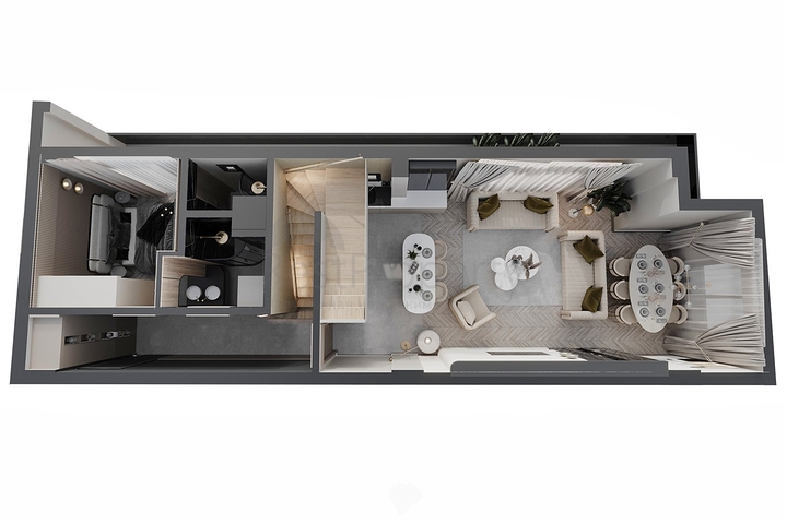 Investment project in the Genchlik - Antalya microdistrict 