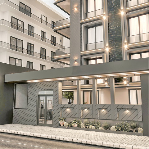 Investment project in the Genchlik - Antalya microdistrict 