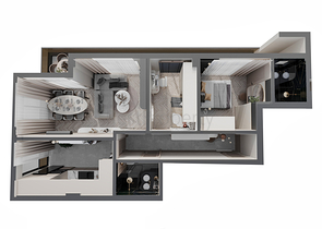 Investment project in the Genchlik - Antalya microdistrict 