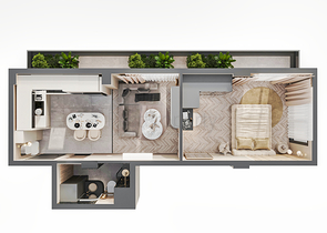 Investment project in the Genchlik - Antalya microdistrict 