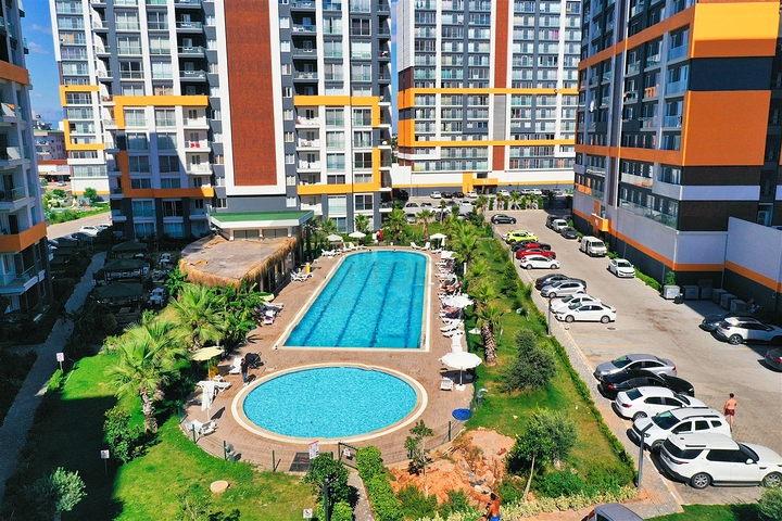 1+1 apartment in Kepez - Antalya area 