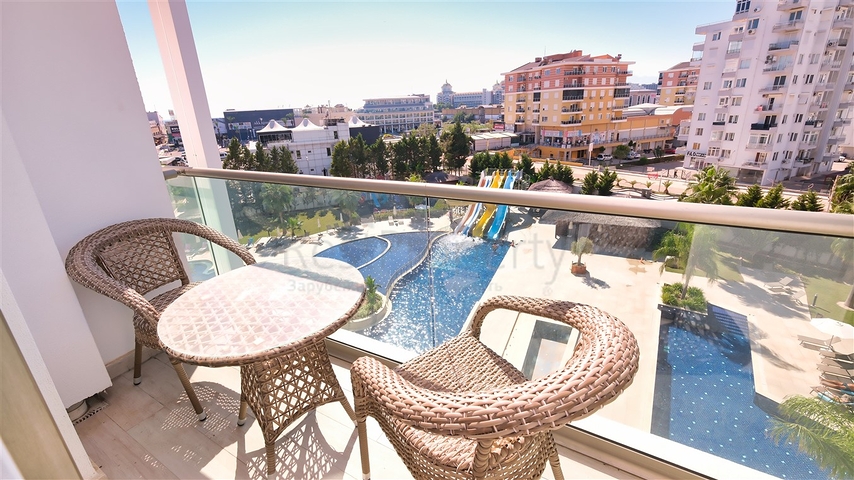 1+1 apartment in the Kundu - Antalya neighborhood 
