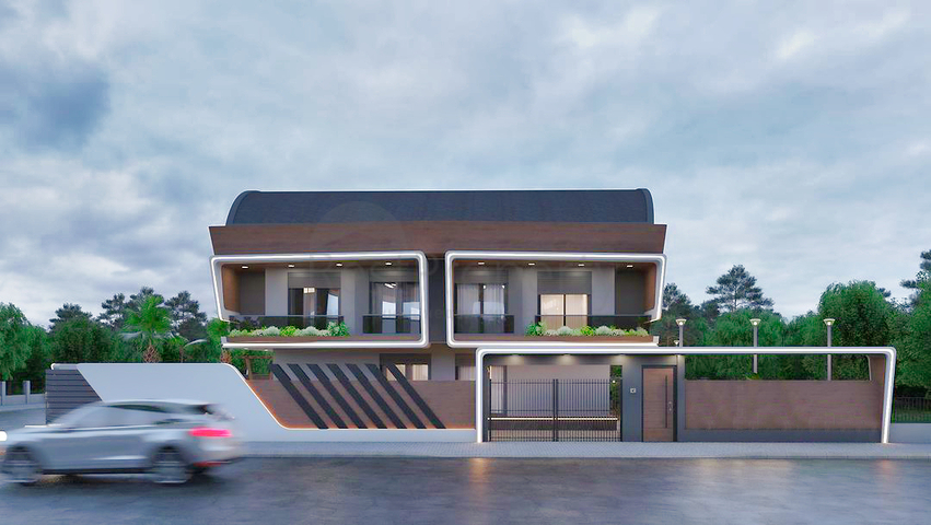 An investment project in the Guzeloba - Antalya microdistrict 