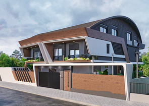 An investment project in the Guzeloba - Antalya microdistrict 