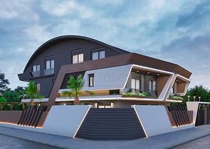 An investment project in the Guzeloba - Antalya microdistrict 