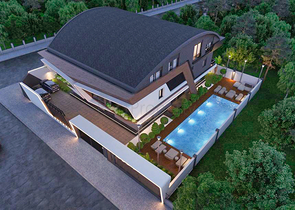 An investment project in the Guzeloba - Antalya microdistrict 