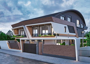 An investment project in the Guzeloba - Antalya microdistrict 