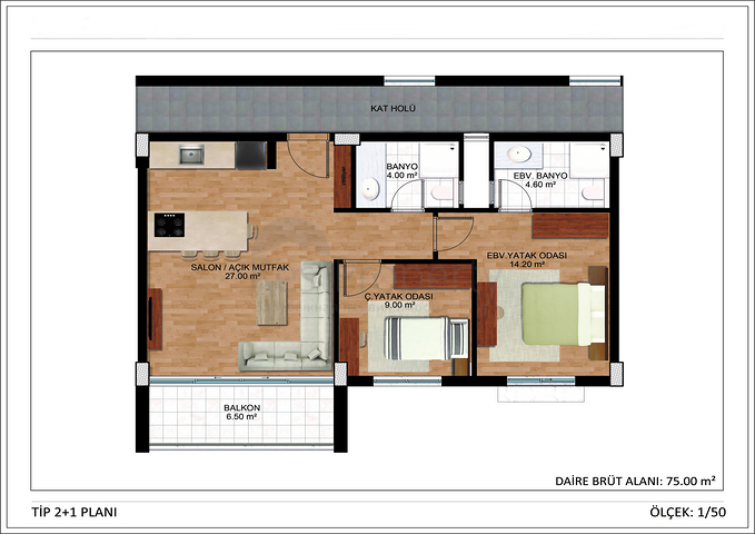 Investment project in the Altyntas - Antalya area 