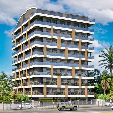 Investment project in Antalya city center 